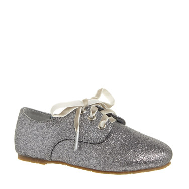 Glitter Lace Up Shoe